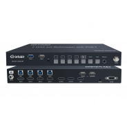 Multivisionnaire 4K60 4x2 avec KVM